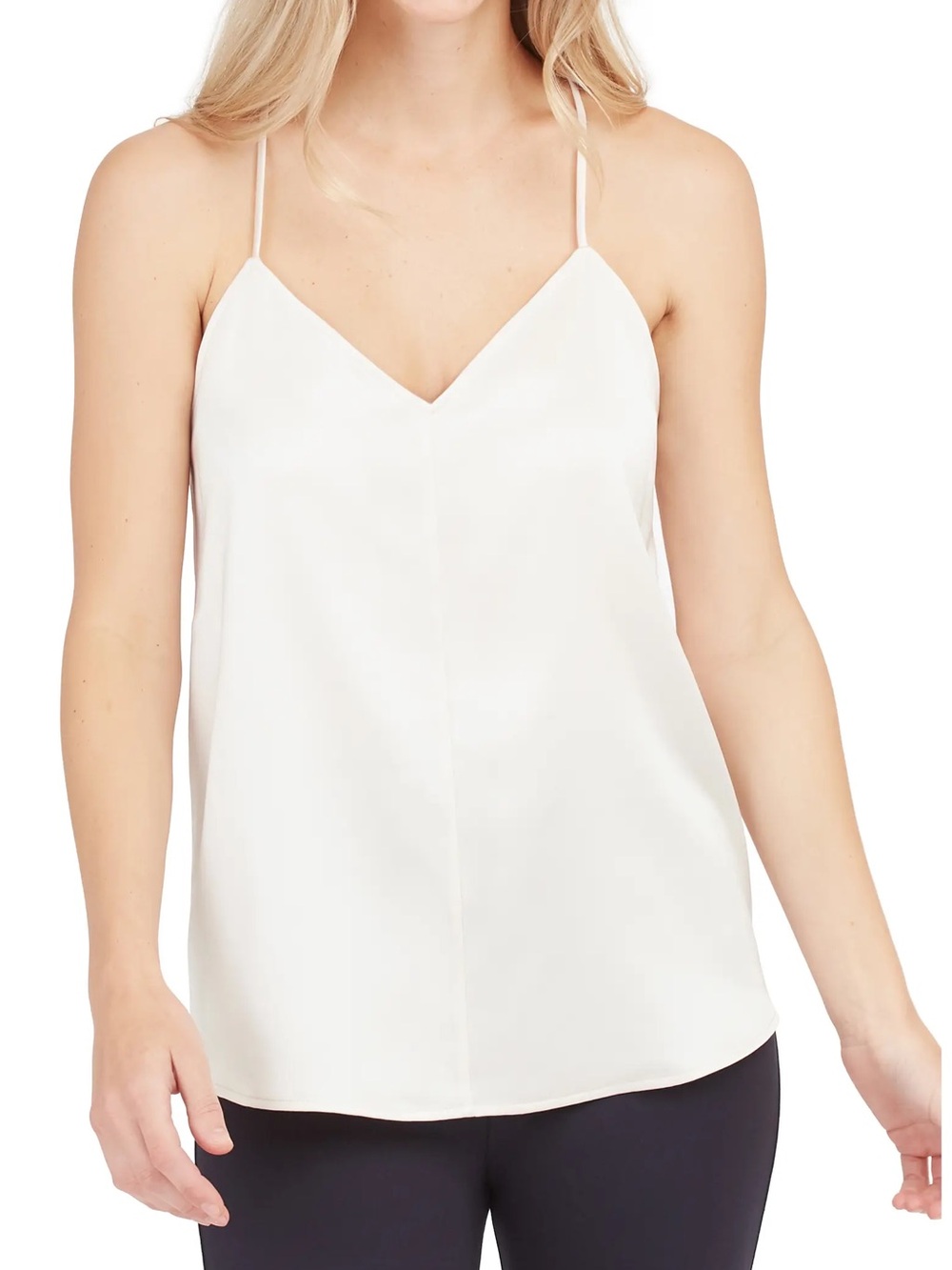 NWT Spanx V-Neck Satin Cami Top